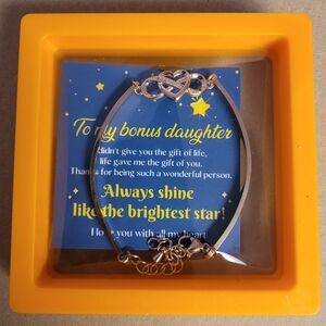 Bonus Daughter Bracelet. (Rose Gold).